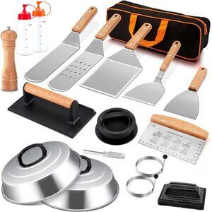 Griddle Accessories Kit, Joyfair 18Pcs Flat Top Grill Accessories